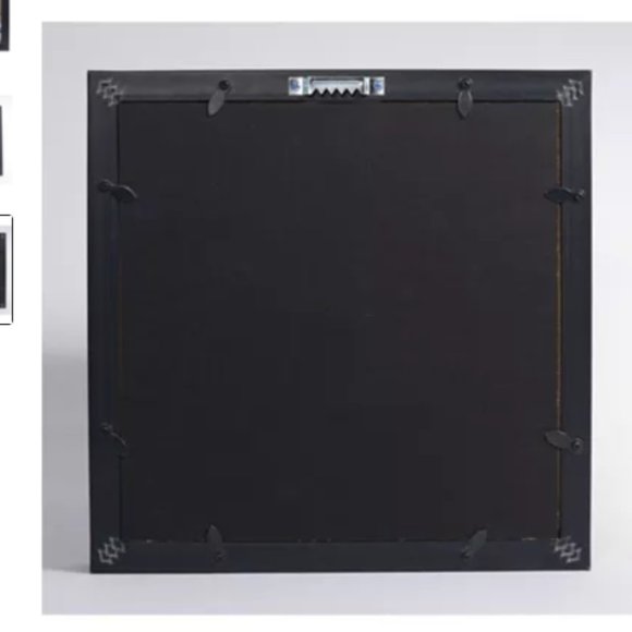 Black Shadow Box Beer Cap Holder - 10" x 10" - Picture 3 of 4